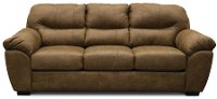 Casual Contemporary Silt Brown Sofa - Grant