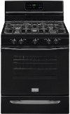 FGGF3035RB Frigidaire Gallery 30 Inch Black 5.0 cu. ft. Gas Range - Black-1