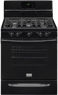 FGGF3035RB Frigidaire Gallery 30 Inch Black 5.0 cu. ft. Gas Range - Black