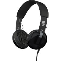 S5GRHT-448,BLK,GRND Skullcandy Grind Headphones - Black/Gray