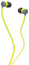 S2DUFZ-385,GRAY,JIB Skullcandy Jib Earbuds - Gray/Lime