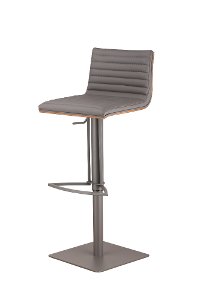 Gray Adjustable Bar Stool - Café
