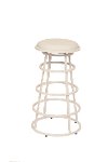 White Counter Height Stool (30 Inch) - Ringo
