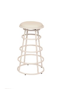 White Counter Height Stool (30 Inch) - Ringo