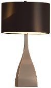 Chrome Plated Silver Metal Table Lamp