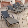 Black Loungers 4-pack - Deco