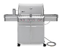 7270001,S470-NG Weber Summit S-470 Natural Gas Grill - Stainless Steel