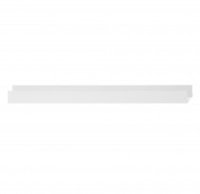 F06464.46 Matte White Full Size Rails - Bradford