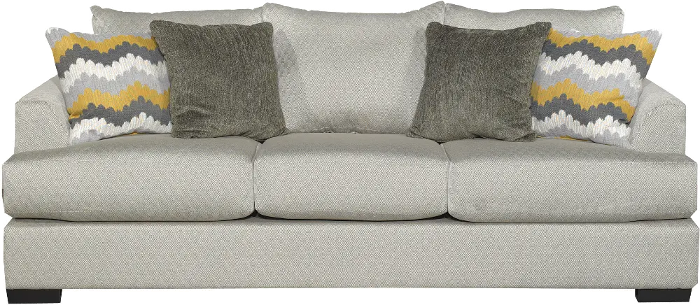 Modern Contemporary Mineral Gray Sofa - Spectrum-1