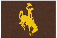 1582 2 x 3 X-Small Brown University of Wyoming Area Rug