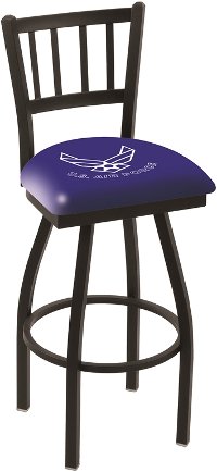 L01825AirFor 25 Inch Jailhouse Counter Stool - US Air Force