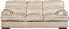Casual Contemporary Wheat Leather Sofa - Colours