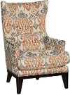 Clearance Traditional Sand Pattern Wingback Chair - Silver Lake