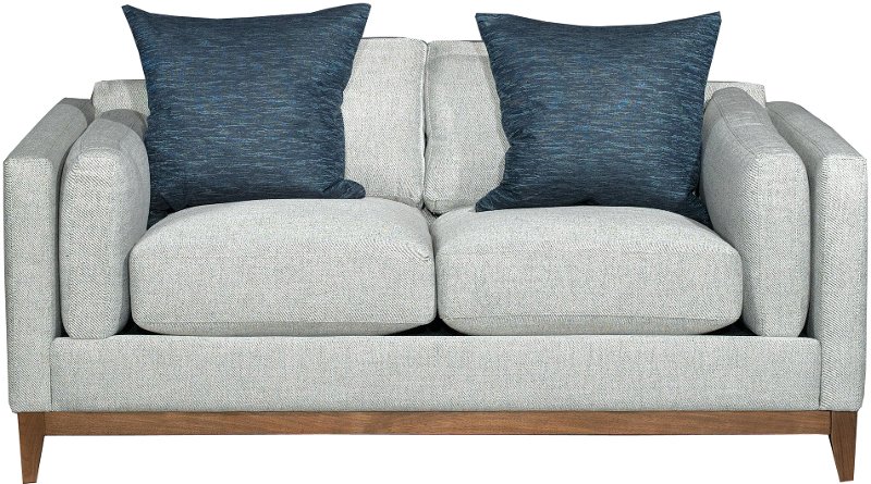 Mid Century Modern Stone Loveseat Kelsey Rc Willey Furniture Mid Century Modern Stone Loveseat Kelsey