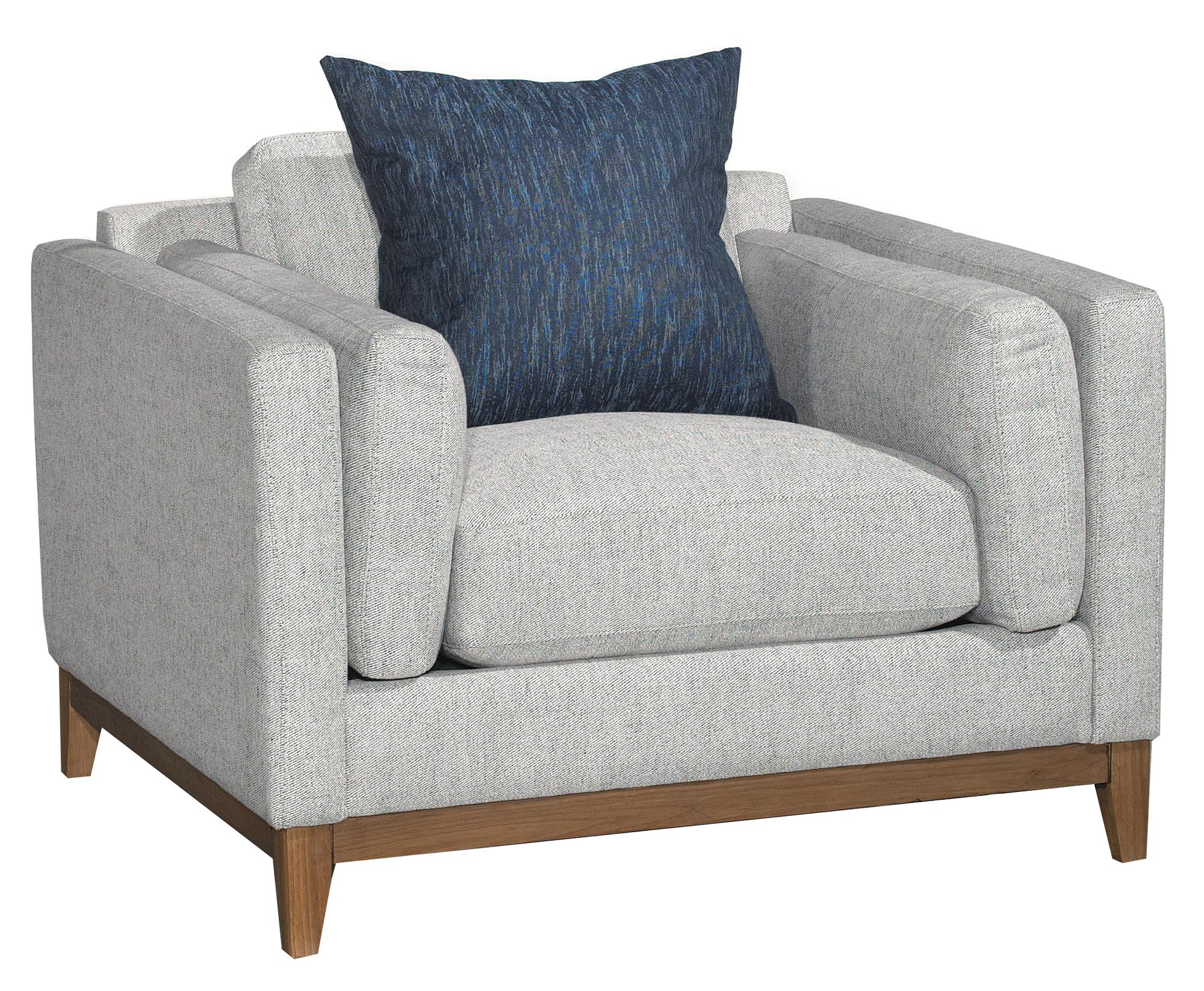 347-01 Kelsey Mid Century Modern Gray Chair-1