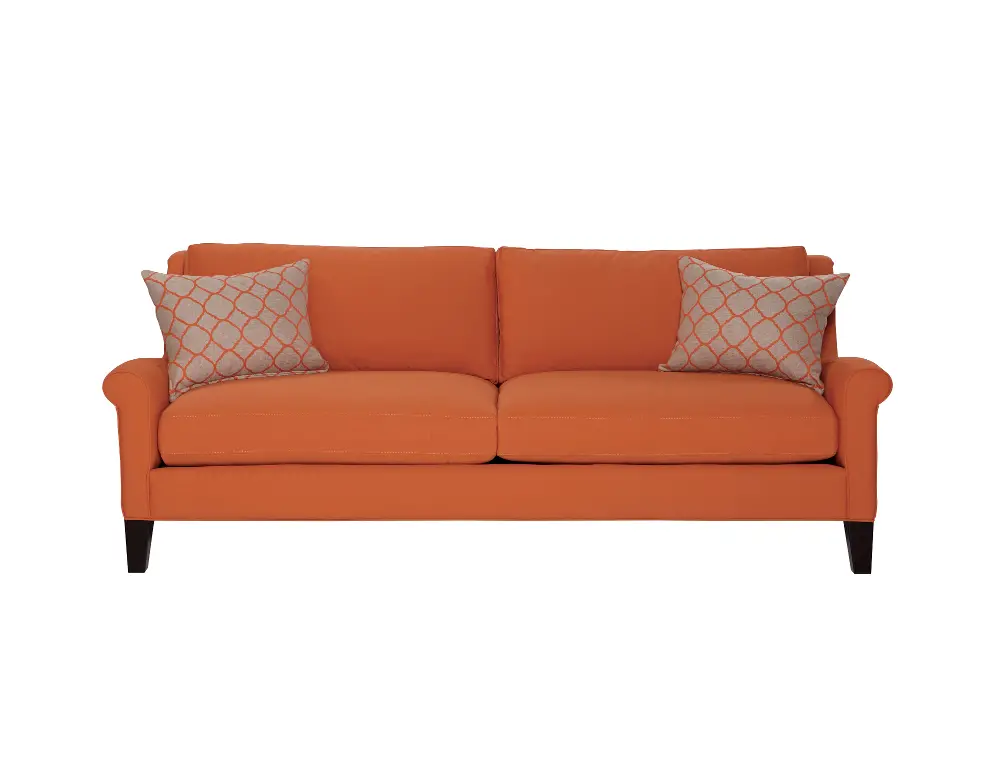 265-30/TUSCAN/KOI/SO Sunbrella Tuscan Orange Upholstered Casual Sofa-1