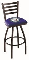 25 Inch Ladder Swivel Counter Stool - US Navy