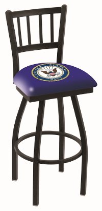 L01825Navy 25 Inch Jailhouse Counter Stool - US Navy