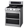 LDG4315ST LG Double Oven Gas Range with ProBake Convection - 6.9 cu. ft. Stainless Steel-3