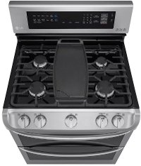 LDG4315ST LG Double Oven Gas Range with ProBake Convection - 6.9 cu. ft. Stainless Steel-5