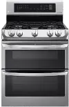 LDG4313ST LG 6.9 cu ft Double Oven Gas Range - Stainless Steel