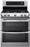 LDG4313ST LG Double Oven Gas Range with EasyClean - 6.9 cu. ft. Stainless Steel