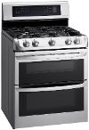 LDG4313ST LG Double Oven Gas Range with EasyClean - 6.9 cu. ft. Stainless Steel-3
