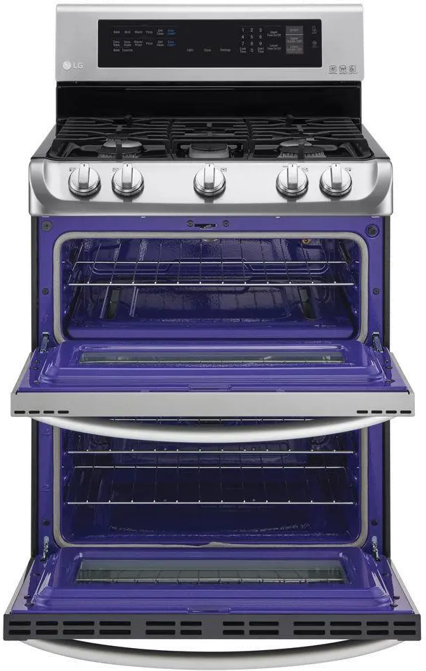 LDG4313ST LG Double Oven Gas Range with EasyClean - 6.9 cu. ft. Stainless Steel-5