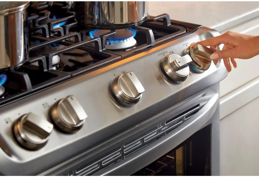 LDG4313ST LG Double Oven Gas Range with EasyClean - 6.9 cu. ft. Stainless Steel-6