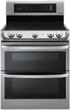 LDE4413ST LG 7.3 cu ft Double Oven Electric Range - Stainless Steel