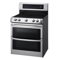 LDE4413ST LG Double Oven Electric Range - 7.3 cu. ft. Stainless Steel-3