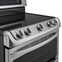 LDE4413ST LG Double Oven Electric Range - 7.3 cu. ft. Stainless Steel-5
