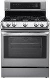 LRG4113ST LG Gas Slide-in Range with EasyClean - 6.3 cu. ft. Stainless Steel