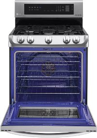 LRG4113ST LG Gas Slide-in Range with EasyClean - 6.3 cu. ft. Stainless Steel-6