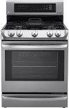 LRG4115ST LG Gas Range with UltraHeat BTU Burners - 6.3 cu. ft. Stainless Steel