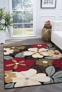 LGN4520SET3 3 Piece Set Green, Red, and Blue Area Rug - Laguna-3