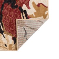 LGN4570SET3 3 Piece Set Red, Brown, and Blue Area Rug - Laguna-3