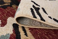 LGN4570SET3 3 Piece Set Red, Brown, and Blue Area Rug - Laguna-4