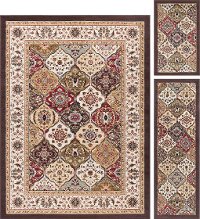 LGN4588SET3 3 Piece Set Beige and Green Area Rug - Laguna-6