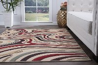 LGN4602SET3 3 Piece Set Beige, Red, and Brown Area Rug - Laguna-3