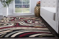 LGN4608SET3 3 Piece Set Red and Beige Area Rug - Laguna-2