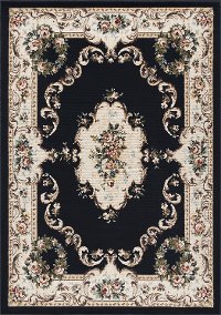 LGN4613 SET3 3 Piece Set Charcoal Gray Area Rug - Laguna