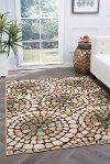 LGN4950 SET3 3 Piece Set Ivory, Blue, and Beige Area Rug - Laguna-2