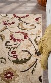 LGN5052 SET3 3 Piece Set Ivory, Red, and Gold Area Rug - Laguna-8
