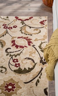 LGN5052SET3 3 Piece Set Ivory, Red, and Gold Area Rug - Laguna-8