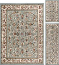 LGN5076SET3 3 Piece Set Blue, Gold, and Ivory Area Rug - Laguna-6