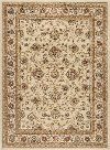 ELG5142SET3 3 Piece Set Beige and Red Area Rug - Elegance