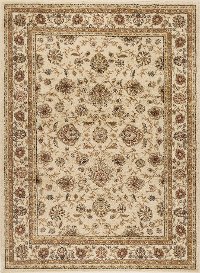 ELG5142SET3 3 Piece Set Beige and Red Area Rug - Elegance