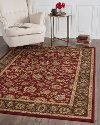 ELG5370 SET3 3 Piece Set Red & Gold Area Rug - Elegance-2