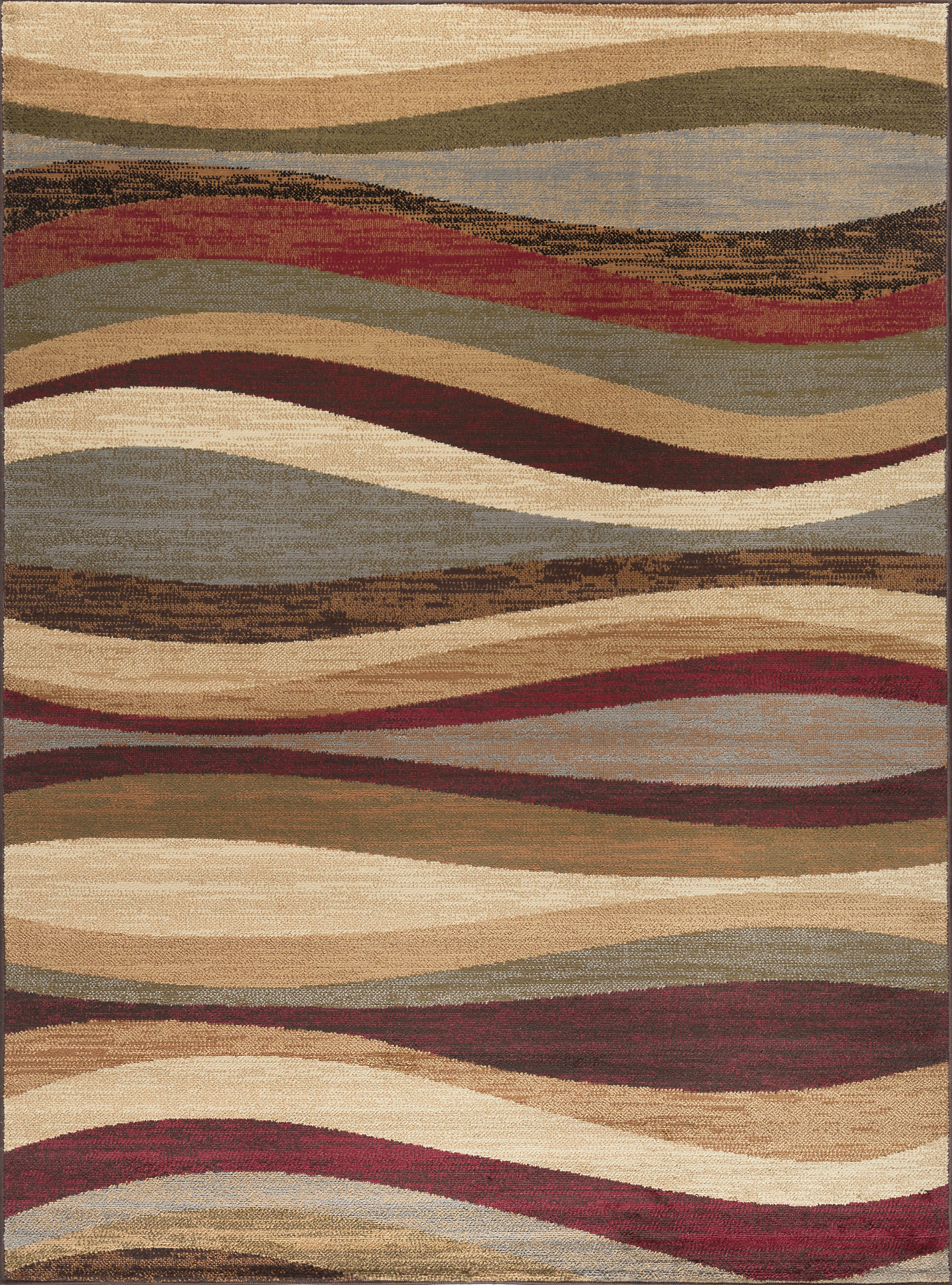 ELG5420 SET3 3 Piece Set Tonal Waves Area Rug - Elegance-1